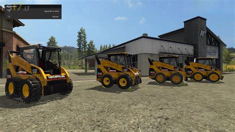 fs17 skid steer trailer mod|farming simulator trailer mods.